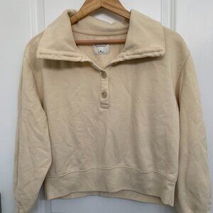 Cozy Tan Pullover, Abercrombie Soft S&F Collection